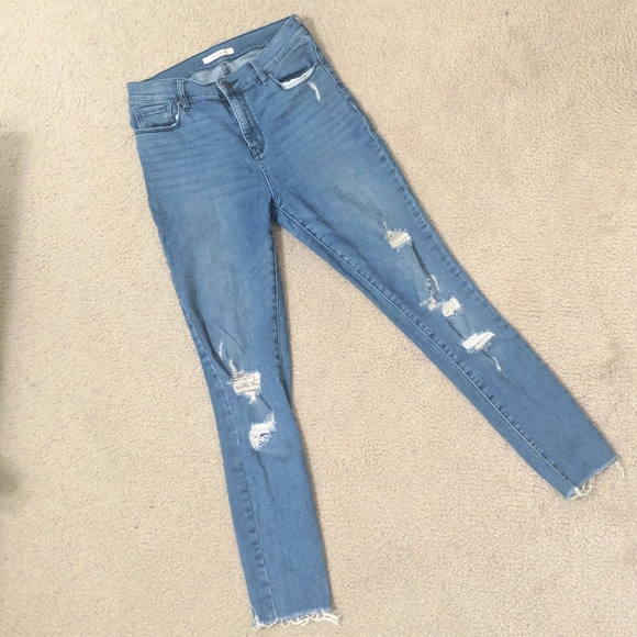 PacSun Denim - PACSUN High Rise Distressed Jegging, size 27